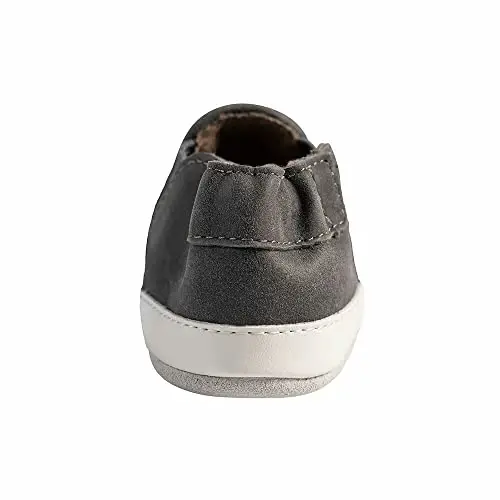 Robeez Baby Boys va Unisex Yumshoq tagliklar Sirpanishga qarshi Krovat poyabzallari Mochasinlar Chaqaloqlar va yosh bolalar uchun, 0-24 oy - 4
