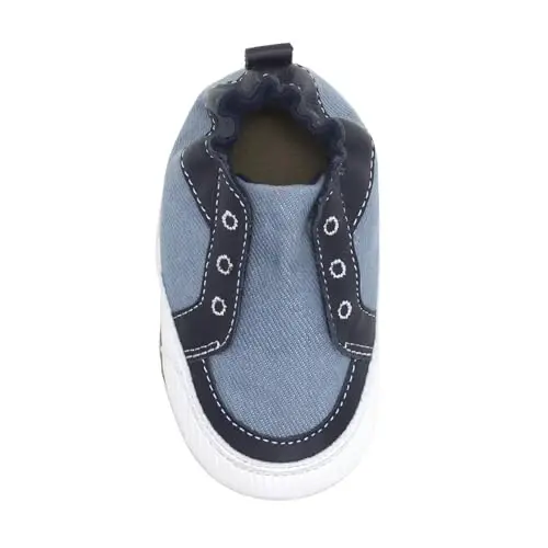 Robeez Baby Boys va Unisex Yumshoq Tagliklar Sirpanishga Qarshi Krovat Poyabzallari Tapochkalar Mokasinlar Chaqaloq va Go'daklar uchun, 0-24 Oy - 3