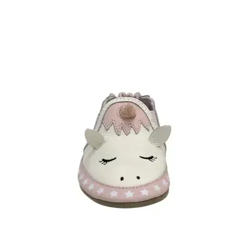 Robeez Baby Girls and Unisex Soft Soles Slip-Resistant Crib Shoes Slippers for Infant and Toddler, 0-24 Months - 3