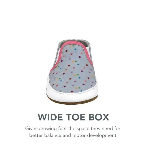 Robeez Baby Girls and Unisex Soft Soles Slip-Resistant Crib Shoes Slippers for Infant and Toddler, 0-24 Months - 5