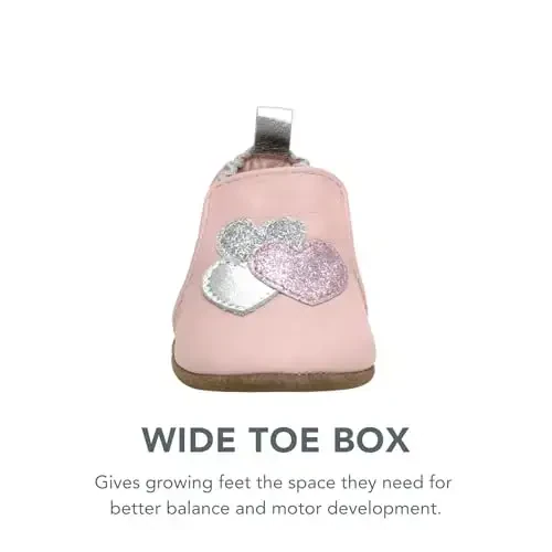 Robeez Baby Girls and Unisex Soft Soles Slip-Resistant Crib Shoes Slippers for Infant and Toddler, 0-24 Months - 5