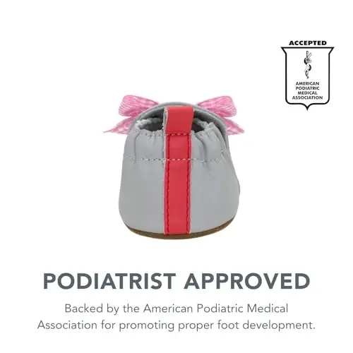Robeez Baby Girls and Unisex Soft Soles Slip-Resistant Crib Shoes Slippers for Infant and Toddler, 0-24 Months - 4