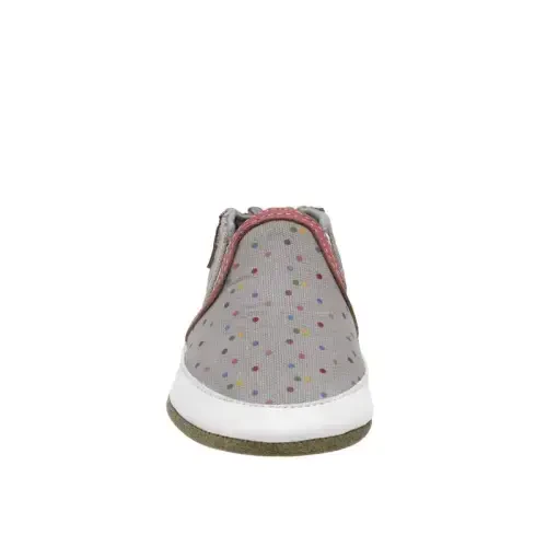 Robeez Baby Girls va Unisex Yumshoq Tagliklar Sirpanishga Qarshi Beshik Poyabzallari Uy poyabzallari Chaqaloqlar va Go'daklar uchun, 0-24 Oy - 3