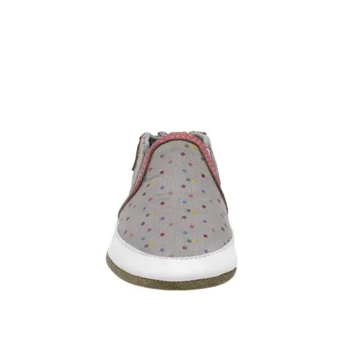 Robeez Baby Girls va Unisex Yumshoq Tagliklar Sirpanishga Qarshi Beshik Poyabzallari Uy poyabzallari Chaqaloqlar va Go'daklar uchun, 0-24 Oy - 3