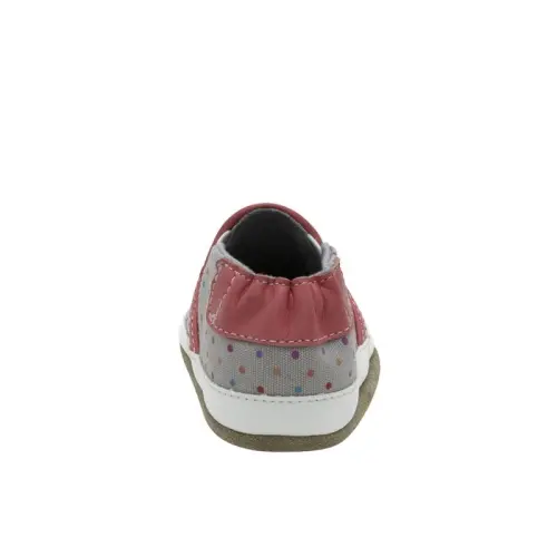 Robeez Baby Girls va Unisex Yumshoq Tagliklar Sirpanishga Qarshi Beshik Poyabzallari Uy poyabzallari Chaqaloqlar va Go'daklar uchun, 0-24 Oy - 4