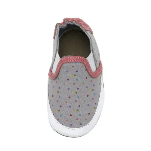 Robeez Baby Girls va Unisex Yumshoq Tagliklar Sirpanishga Qarshi Beshik Poyabzallari Uy poyabzallari Chaqaloqlar va Go'daklar uchun, 0-24 Oy - 6