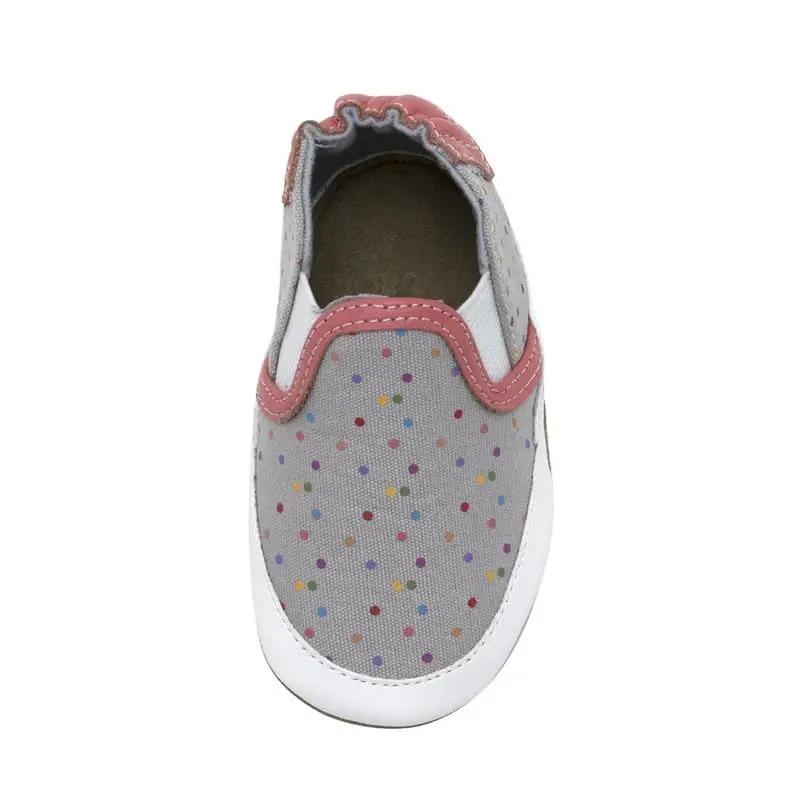 Robeez Baby Girls va Unisex Yumshoq Tagliklar Sirpanishga Qarshi Beshik Poyabzallari Uy poyabzallari Chaqaloqlar va Go'daklar uchun, 0-24 Oy - 6