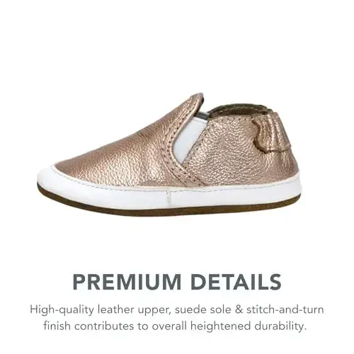 Robeez Baby Girls va Unisex Yumshoq tagliklar, sirpanishga qarshi yasalgan krovat poyabzallari, chaqaloqlar va yosh bolalar uchun mo'ljallangan, 0-24 oy - 7