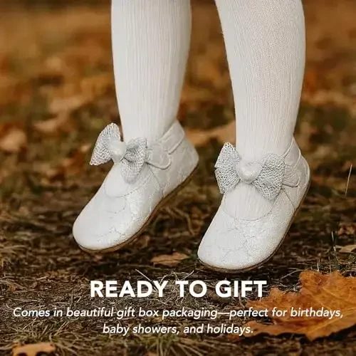 Robeez Baby Girls va Unisex Yumshoq Tagliklar Sirpanmaydigan Krovat Oyoq Kiyimlari Chaqaloq va Go'daklar uchun, 0-24 Oy - 7