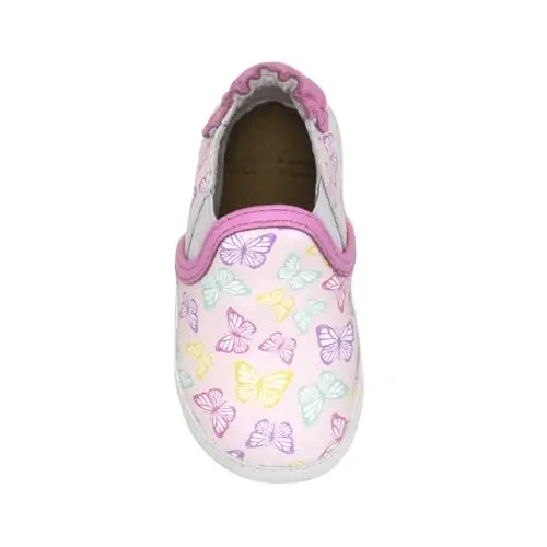 Robeez Baby Girls va Unisex Yumshoq taglikli, sirpanishga qarshi krovat poyabzali, chaqaloqlar va yosh bolalar uchun uy poyabzali, 0-24 oy - 3