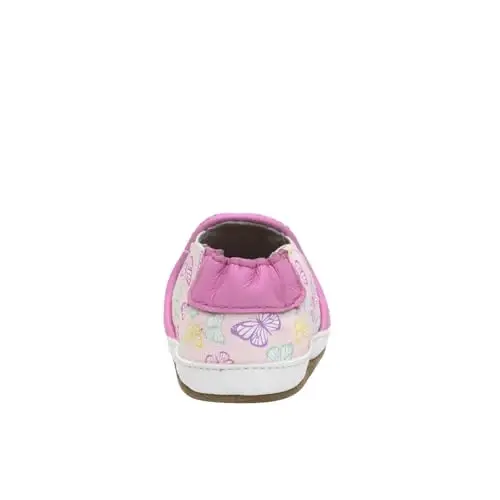 Robeez Baby Girls va Unisex Yumshoq taglikli, sirpanishga qarshi krovat poyabzali, chaqaloqlar va yosh bolalar uchun uy poyabzali, 0-24 oy - 5