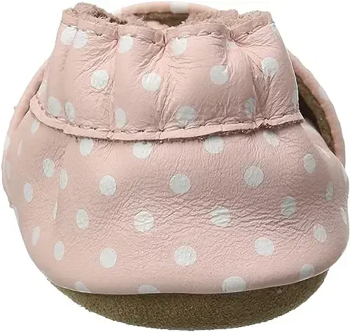 Robeez Baby Girls va Unisex Yumshoq taglikli sirpanishga qarshi krovat poyafzallari, chaqaloqlar va yosh bolalar uchun uy shippaklari, 0-24 oy - 3