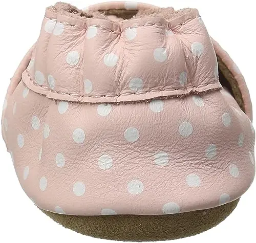 Robeez Baby Girls va Unisex Yumshoq taglikli sirpanishga qarshi krovat poyafzallari, chaqaloqlar va yosh bolalar uchun uy shippaklari, 0-24 oy - 3