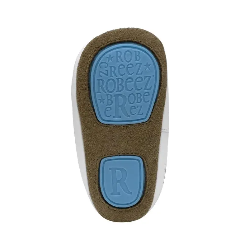 Robeez Baby Boys and Unisex First Kicks Slip Resistant Shoes & Sneakers for Infant and Toddler - 5