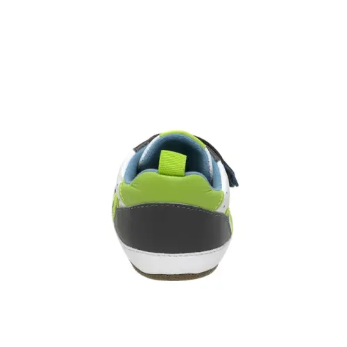 Robeez Baby Boys and Unisex First Kicks Slip Resistant Shoes & Sneakers for Infant and Toddler - 4