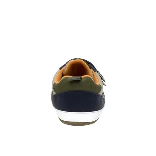 Robeez Baby Boys and Unisex First Kicks Slip Resistant Shoes & Sneakers for Infant and Toddler - 5