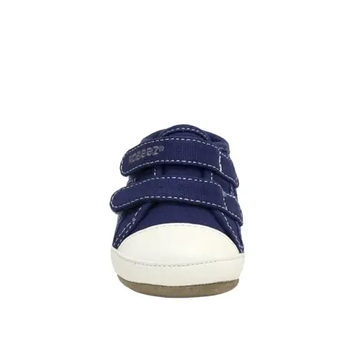Robeez Baby Boys and Unisex First Kicks Slip Resistant Shoes & Sneakers for Infant and Toddler - 5