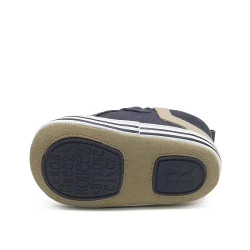 Robeez Baby Boys and Unisex First Kicks Slip Resistant Shoes & Sneakers for Infant and Toddler - 4