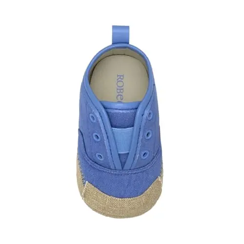 Robeez Baby Boys and Unisex First Kicks Slip Resistant Shoes & Sneakers for Infant and Toddler - 3