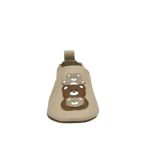 Robeez Baby Boys and Unisex Soft Soles Slip-Resistant Crib Shoes Slippers Moccasins for Infant and Toddler, 0-24 Months - 6