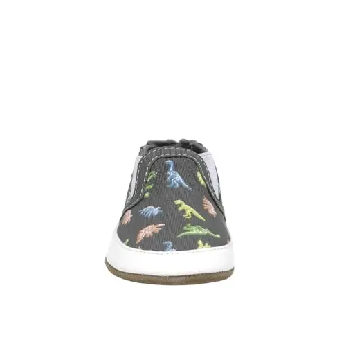 Robeez Baby Boys and Unisex Soft Soles Slip-Resistant Crib Shoes Slippers Moccasins for Infant and Toddler, 0-24 Months - 4