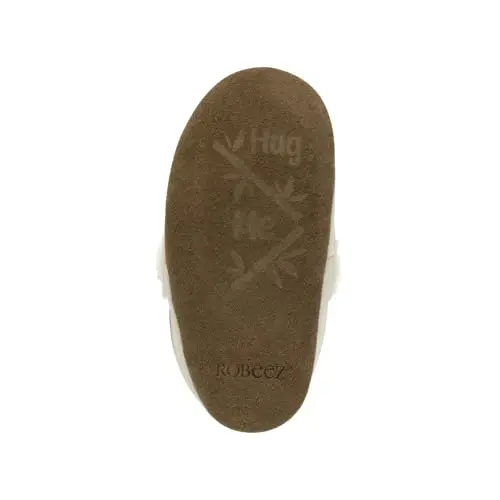 Robeez Baby Boys and Unisex Soft Soles Slip-Resistant Crib Shoes Slippers Moccasins for Infant and Toddler, 0-24 Months - 2
