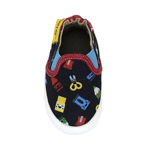 Robeez Baby Boys and Unisex Soft Soles Slip-Resistant Crib Shoes Slippers Moccasins for Infant and Toddler, 0-24 Months - 5