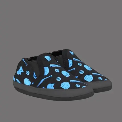 Robeez Baby Boys and Unisex Soft Soles Slip-Resistant Crib Shoes Slippers Moccasins for Infant and Toddler, 0-24 Months - 9