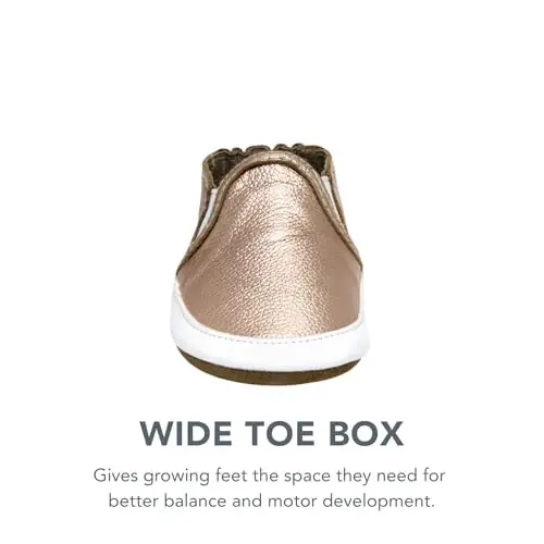 Robeez Baby Girls and Unisex Soft Soles Slip-Resistant Crib Shoes Slippers for Infant and Toddler, 0-24 Months - 4