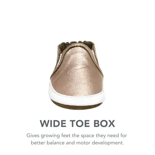 Robeez Baby Girls and Unisex Soft Soles Slip-Resistant Crib Shoes Slippers for Infant and Toddler, 0-24 Months - 4