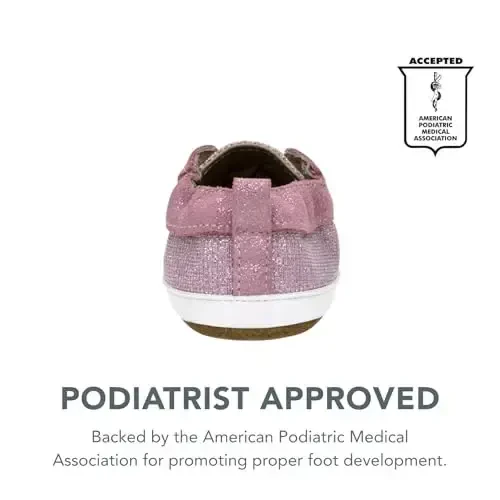 Robeez Baby Girls and Unisex Soft Soles Slip-Resistant Crib Shoes Slippers for Infant and Toddler, 0-24 Months - 4