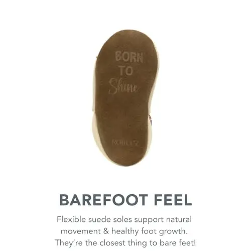 Robeez Baby Girls and Unisex Soft Soles Slip-Resistant Crib Shoes Slippers for Infant and Toddler, 0-24 Months - ROBEEZ (1)