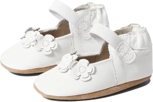 Robeez Baby Girls and Unisex Soft Soles Slip-Resistant Crib Shoes Slippers for Infant and Toddler, 0-24 Months - ROBEEZ