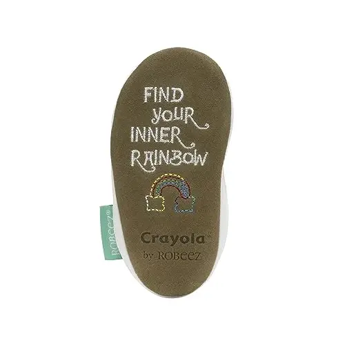Robeez Baby Girls and Unisex Soft Soles Slip-Resistant Crib Shoes Slippers for Infant and Toddler, 0-24 Months - 4