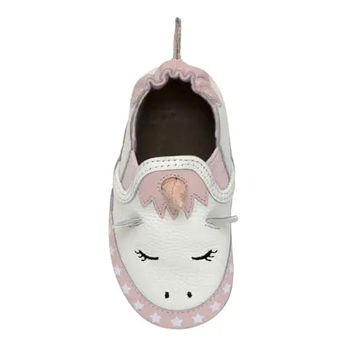 Robeez Baby Girls and Unisex Soft Soles Slip-Resistant Crib Shoes Slippers for Infant and Toddler, 0-24 Months - 6