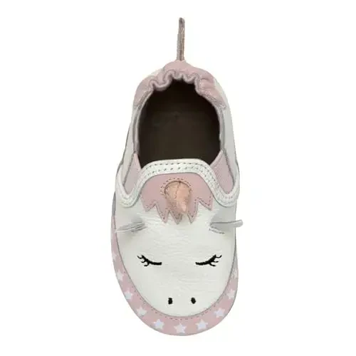 Robeez Baby Girls and Unisex Soft Soles Slip-Resistant Crib Shoes Slippers for Infant and Toddler, 0-24 Months - 6