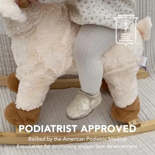 Robeez Baby Girls and Unisex Soft Soles Slip-Resistant Crib Shoes Slippers for Infant and Toddler, 0-24 Months - 7