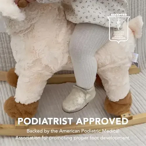 Robeez Baby Girls and Unisex Soft Soles Slip-Resistant Crib Shoes Slippers for Infant and Toddler, 0-24 Months - 7