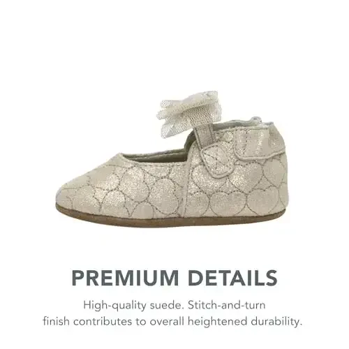 Robeez Baby Girls and Unisex Soft Soles Slip-Resistant Crib Shoes Slippers for Infant and Toddler, 0-24 Months - 3