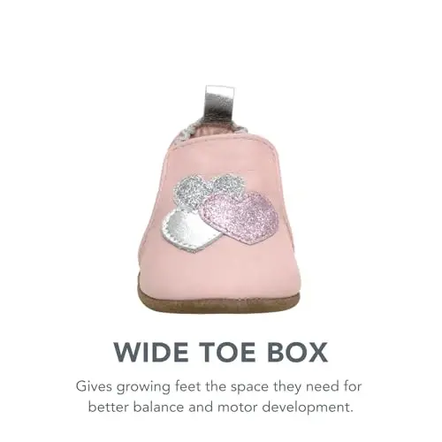 Robeez Baby Girls and Unisex Soft Soles Slip-Resistant Crib Shoes Slippers for Infant and Toddler, 0-24 Months - 5