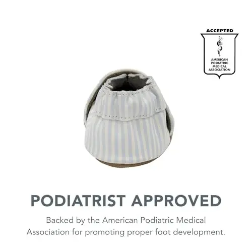 Robeez Baby Girls and Unisex Soft Soles Slip-Resistant Crib Shoes Slippers for Infant and Toddler, 0-24 Months - 4