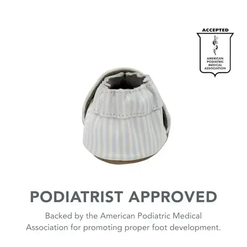 Robeez Baby Girls and Unisex Soft Soles Slip-Resistant Crib Shoes Slippers for Infant and Toddler, 0-24 Months - 4