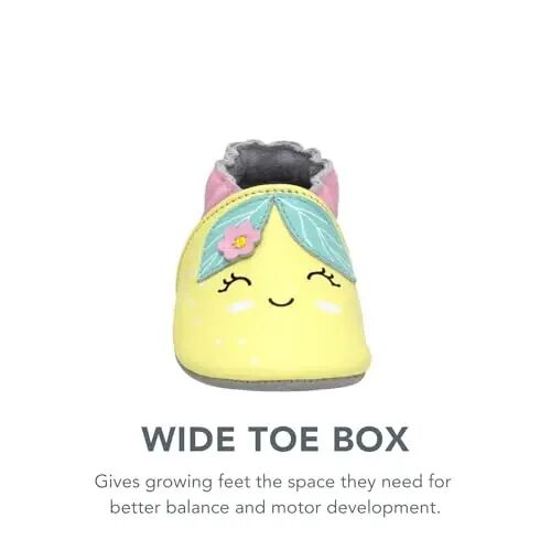 Robeez Baby Girls and Unisex Soft Soles Slip-Resistant Crib Shoes Slippers for Infant and Toddler, 0-24 Months - 5