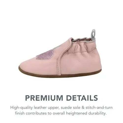 Robeez Baby Girls and Unisex Soft Soles Slip-Resistant Crib Shoes Slippers for Infant and Toddler, 0-24 Months - 3