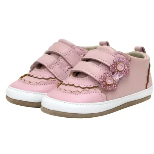 Robeez First Kicks Baby Girl and Unisex Shoes & Sneakers for Infant/Toddlers - 1