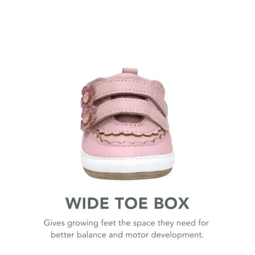Robeez First Kicks Baby Girl and Unisex Shoes & Sneakers for Infant/Toddlers - 3