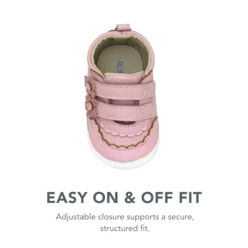 Robeez First Kicks Baby Girl and Unisex Shoes & Sneakers for Infant/Toddlers - 5