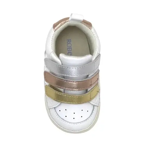 Robeez First Kicks Baby Girl and Unisex Shoes & Sneakers for Infant/Toddlers - 3
