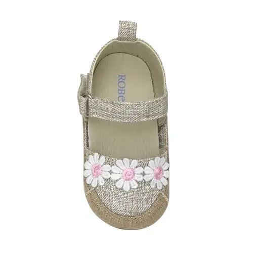 Robeez First Kicks Baby Girl and Unisex Shoes & Sneakers for Infant/Toddlers - 3