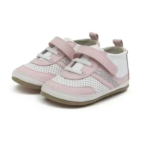 Robeez First Kicks Baby Girl and Unisex Shoes & Sneakers for Infant/Toddlers - 1
